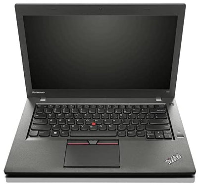 Lenovo ThinkPad T450 14in HD Business Laptop Computer, Intel Dual-Core i5-5300U Up to 2.9GHz, 8GB RAM, 256GB SSD, HDMI, 802.11ac WiFi, Bluetooth, Windows 10 Professional (Renewed)