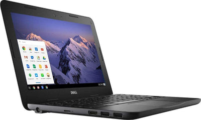 2019 Dell Inspiron C3181 11.6" HD Slim and Light Chromebook Laptop PC, Intel Celeron N3060 Processor, 4GB RAM, 16GB eMMC SSD, 802.11ac, Bluetooth, HDMI, Chrome OS, Black