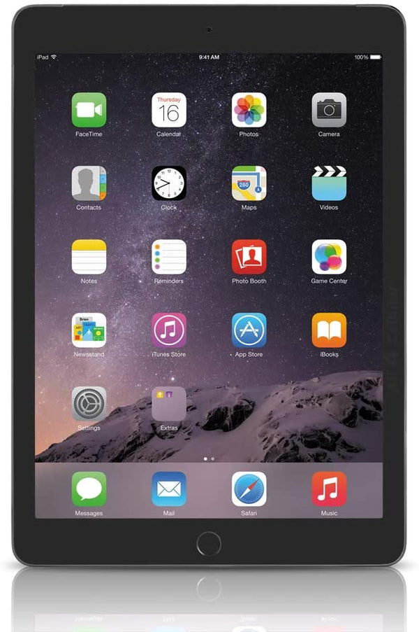 Apple iPad Air 2 (128GB, Wi-Fi + Cellular, Space Gray) (Renewed