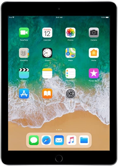 Apple iPad (5th Generation) Wi-Fi, 128GB - Space Gray (Refurbished