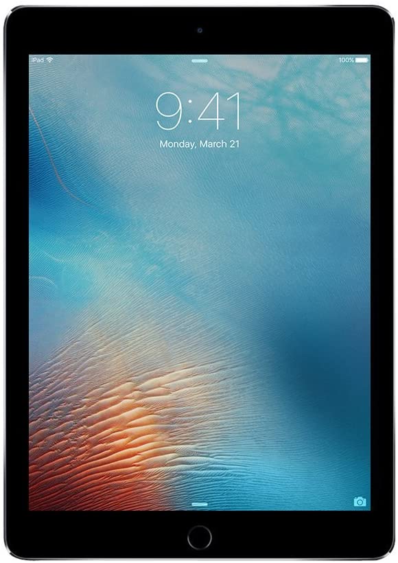 Apple iPad Pro Tablet (32GB, Wi-Fi, 9.7in) Space Gray (Renewed)