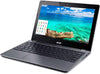 Acer Chromebook 11.6" Intel Celeron 1.5 GHz, 4GB RAM, 16 GB SSD |C740-C4PE (Renewed)